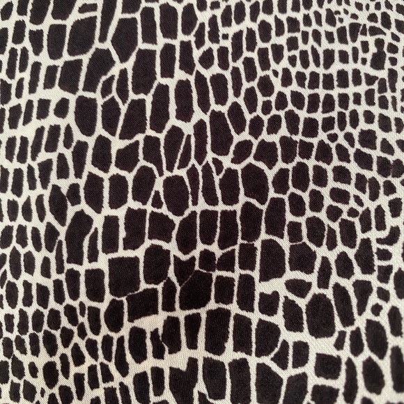 Violet & Claire Tops Blouse Leopard Print Layered wrap women’s size M - Picture 13 of 15